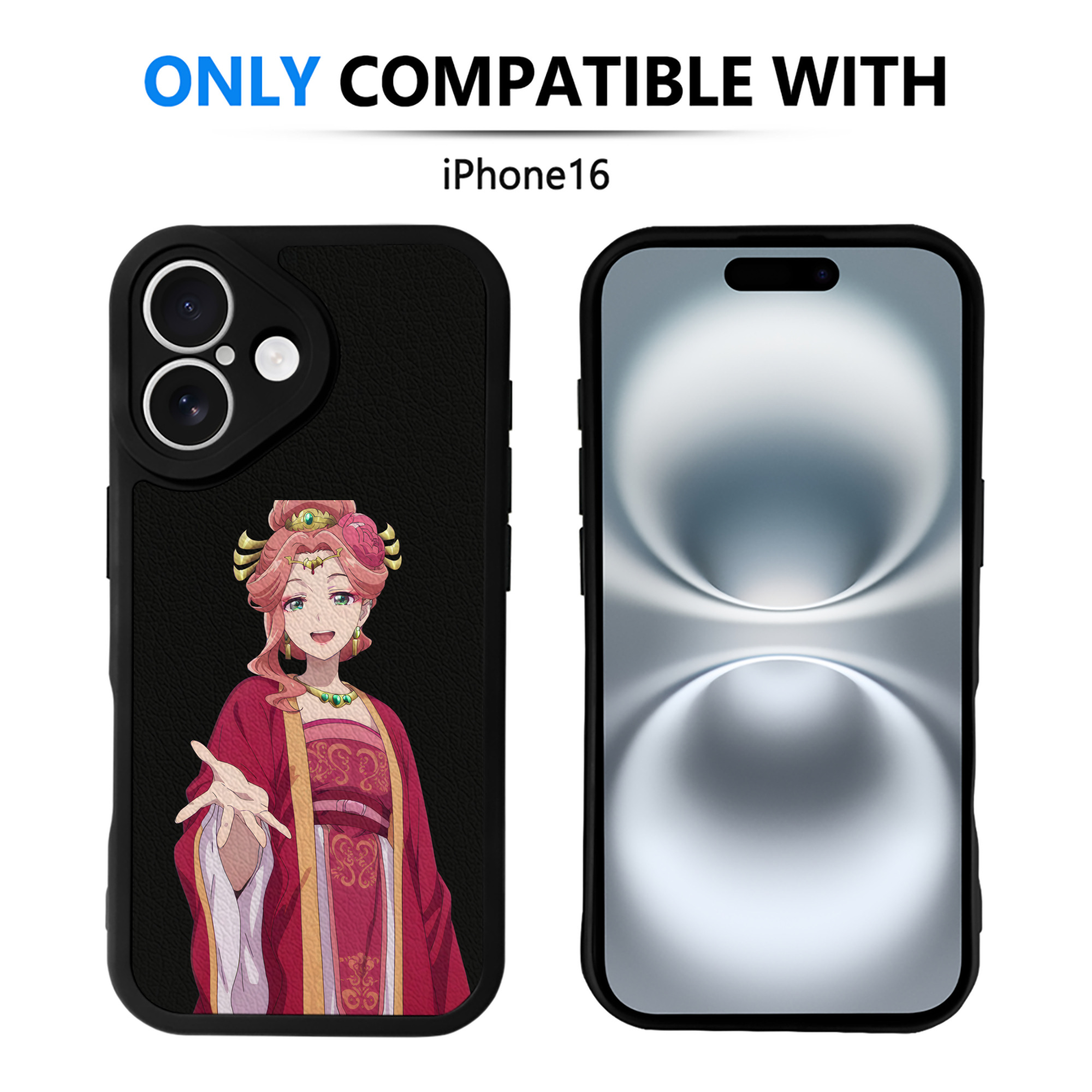 薬屋のひとりごと The Apothecary Diaries 【iPhone 16シリーズ対応】シリコンスマホケース（レザー調） 材質：シリコン